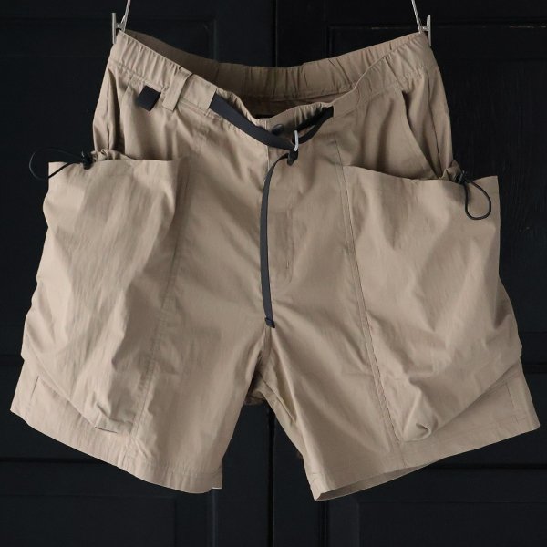 画像14: 綿ナイロンキャンバス サイドドローコード ビックポケット カーゴ イージーショーツ /Audience