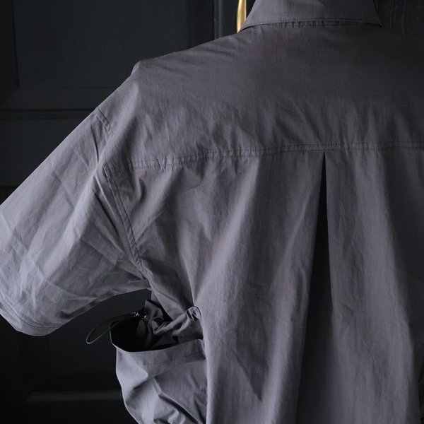 画像27: 綿ナイロンキャンバス サイドドローコード ビックポケット ハーフスリーブ ジャケット / Audience