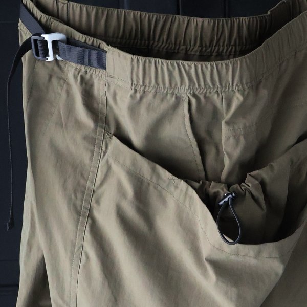 画像26: 綿ナイロンキャンバス サイドドローコード ビックポケット カーゴ イージーショーツ /Audience