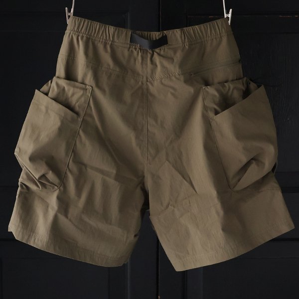 画像21: 綿ナイロンキャンバス サイドドローコード ビックポケット カーゴ イージーショーツ /Audience