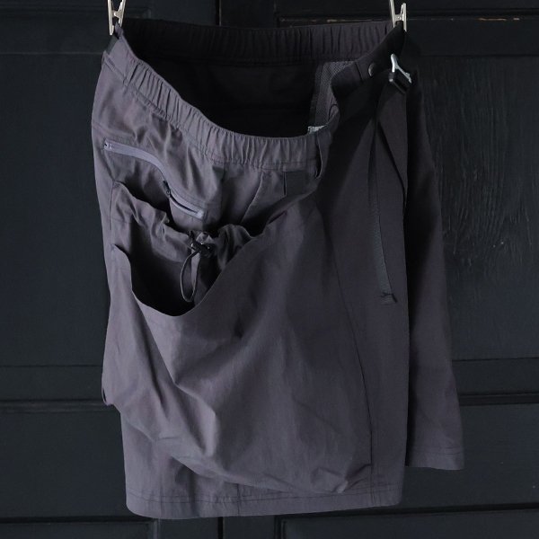 画像13: 綿ナイロンキャンバス サイドドローコード ビックポケット カーゴ イージーショーツ /Audience