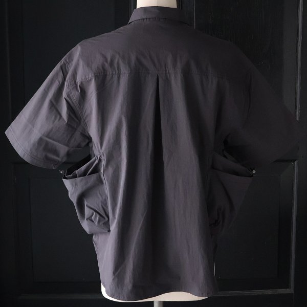 画像22: 綿ナイロンキャンバス サイドドローコード ビックポケット ハーフスリーブ ジャケット / Audience