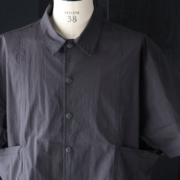 画像24: 綿ナイロンキャンバス サイドドローコード ビックポケット ハーフスリーブ ジャケット / Audience