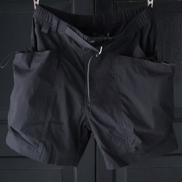 画像17: 綿ナイロンキャンバス サイドドローコード ビックポケット カーゴ イージーショーツ /Audience