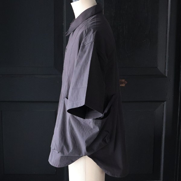 画像21: 綿ナイロンキャンバス サイドドローコード ビックポケット ハーフスリーブ ジャケット / Audience