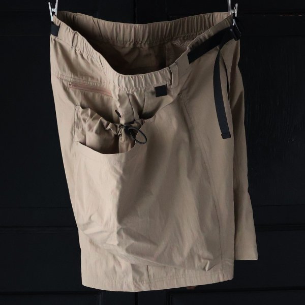 画像16: 綿ナイロンキャンバス サイドドローコード ビックポケット カーゴ イージーショーツ /Audience
