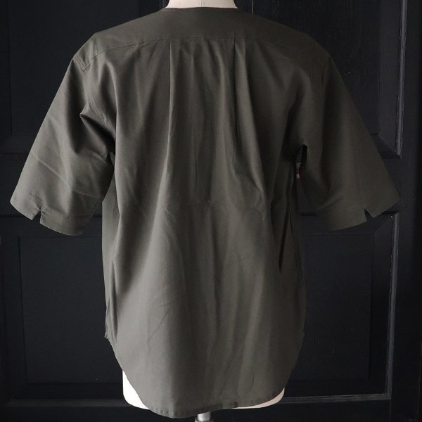 画像15: 綿麻ビンテージキャンバス スリーピング ヘンリー ハーフスリーブシャツ / Audience