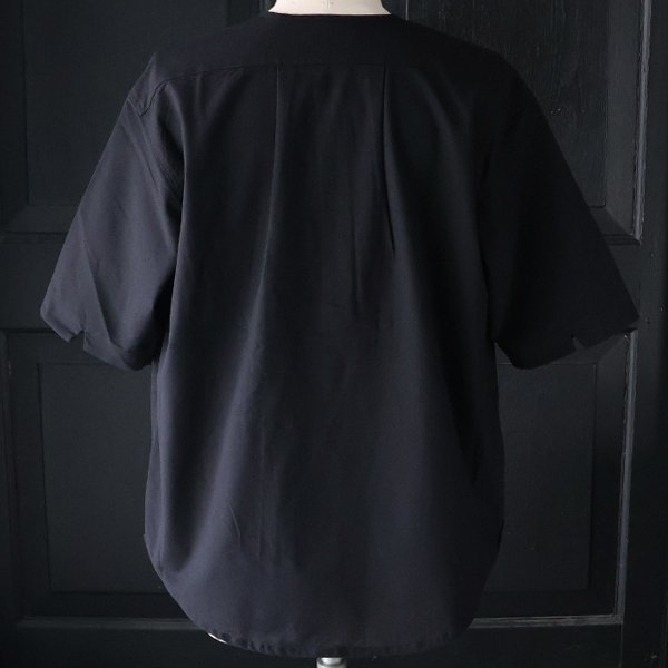 画像18: 綿麻ビンテージキャンバス スリーピング ヘンリー ハーフスリーブシャツ / Audience