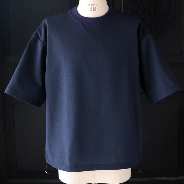 画像2: Prime Flex® (プライムフレックス) x Dot Air® (ドットエア) 2WAYストレッチ クルーネック ドローコード バルーン Tシャツ【MADE IN JAPAN】『日本製』/ Upscape Audience