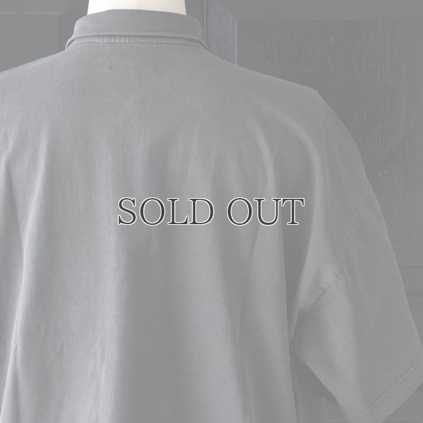 画像24: ピグメント 米綿 (USAコットン) 16/-天竺 ( 8.45オンス) ハーフスリーブ ドローコード バルーン ポロシャツ / Audience