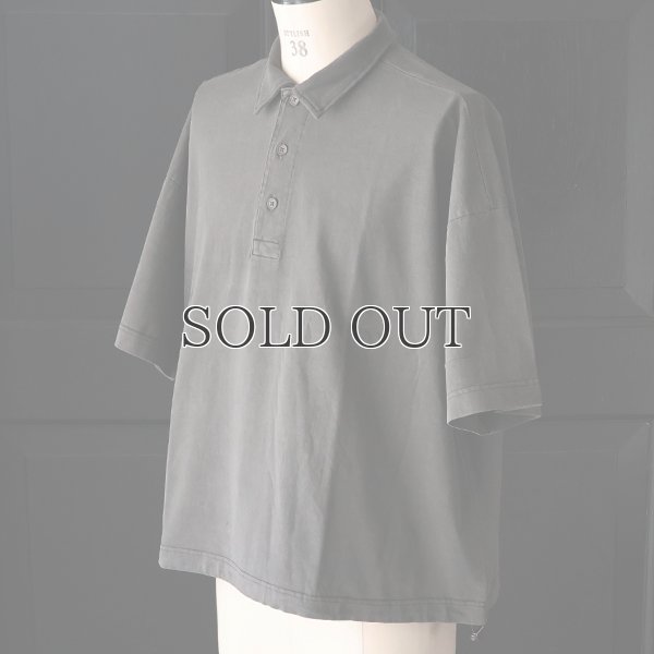 画像19: ピグメント 米綿 (USAコットン) 16/-天竺 ( 8.45オンス) ハーフスリーブ ドローコード バルーン ポロシャツ / Audience