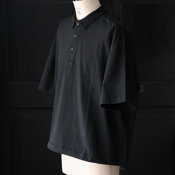 画像17: ピグメント 米綿 (USAコットン) 16/-天竺 ( 8.45オンス) ハーフスリーブ ドローコード バルーン ポロシャツ / Audience【一部ご予約・3月中旬〜4月上旬予定】