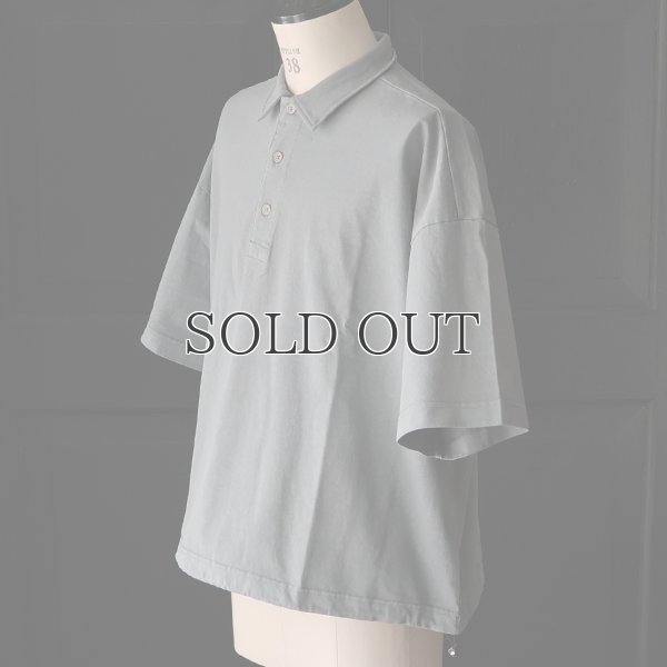 画像11: ピグメント 米綿 (USAコットン) 16/-天竺 ( 8.45オンス) ハーフスリーブ ドローコード バルーン ポロシャツ / Audience