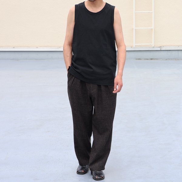 画像8: ピグメント 米綿 (USAコットン) 16/-天竺 ( 8.45オンス) サイドスリット ロングタンク / Audience