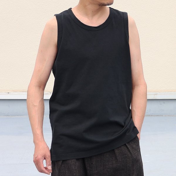 画像7: ピグメント 米綿 (USAコットン) 16/-天竺 ( 8.45オンス) サイドスリット ロングタンク / Audience