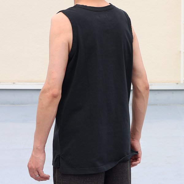 画像5: ピグメント 米綿 (USAコットン) 16/-天竺 ( 8.45オンス) サイドスリット ロングタンク / Audience