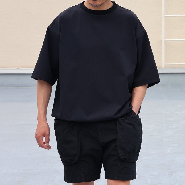 画像8: Prime Flex® (プライムフレックス) x Dot Air® (ドットエア) 2WAYストレッチ クルーネック ドローコード バルーン Tシャツ【MADE IN JAPAN】『日本製』/ Upscape Audience