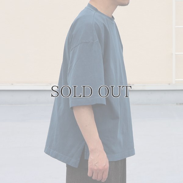 画像10: ピグメント 米綿（USAコットン）16/-天竺（8.45オンス）グラスポケ付き クルーネック ハーフスリーブ ボクシー Tシャツ / Audience