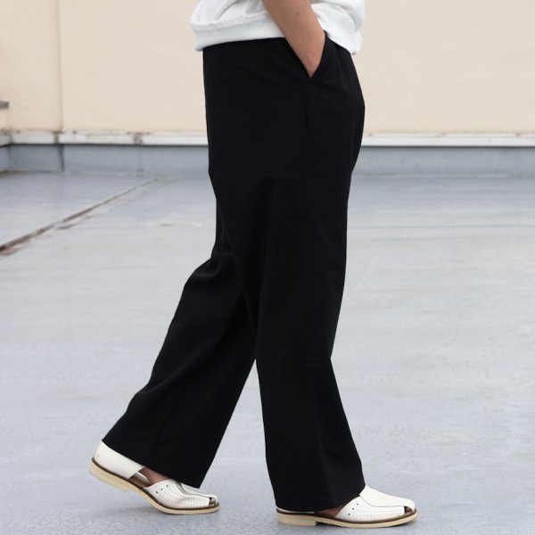 画像5: 綿麻ビンテージキャンバス 2タック ワイド イージーパンツ 【送料無料】/Audience