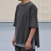 画像6: ピグメント 米綿（USAコットン）16/-天竺（8.45オンス）胸ポケ付き サイドスリット ボクシーAライン ビッグ Tシャツ / Audience