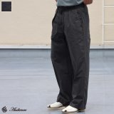 ピグメント 馬布 (ホースクロス) 2タック ワイド イージーパンツ /Audience