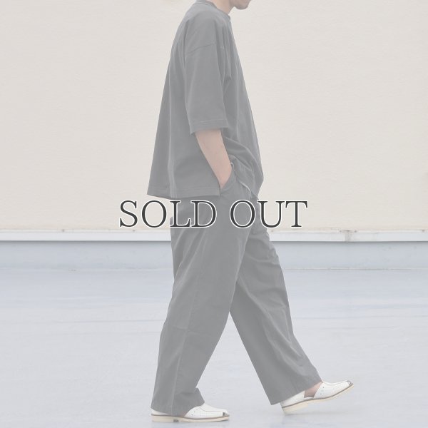 画像8: ピグメント 米綿（USAコットン）16/-天竺（8.45オンス）グラスポケ付き クルーネック ハーフスリーブ ボクシー Tシャツ / Audience