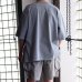 画像4: ピグメント 米綿（USAコットン）16/-天竺（8.45オンス）グラスポケ付き クルーネック ハーフスリーブ ボクシー Tシャツ / Audience