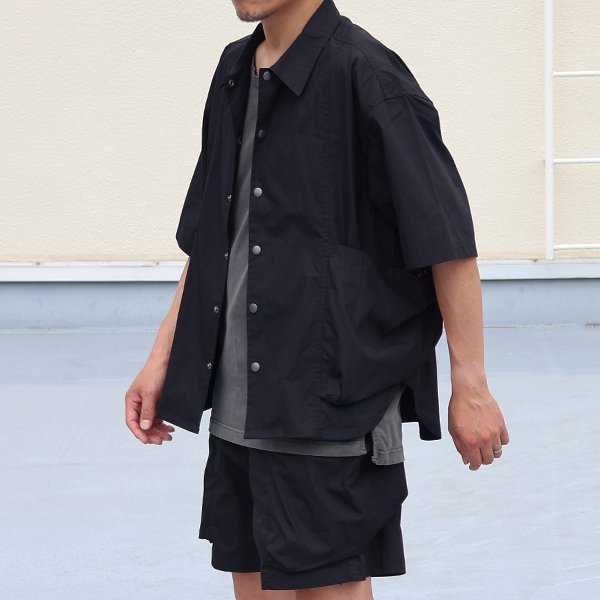 画像6: 綿ナイロンキャンバス サイドドローコード ビックポケット ハーフスリーブ ジャケット / Audience