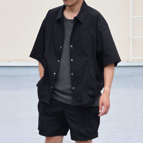 画像8: 綿ナイロンキャンバス サイドドローコード ビックポケット ハーフスリーブ ジャケット / Audience