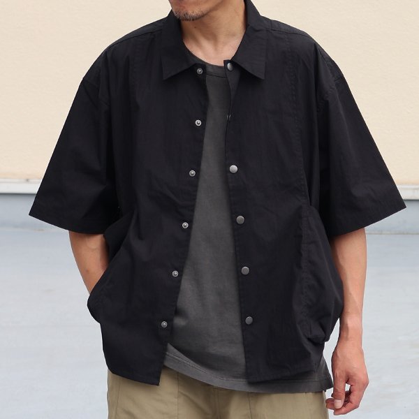 画像5: 綿ナイロンキャンバス サイドドローコード ビックポケット ハーフスリーブ ジャケット / Audience