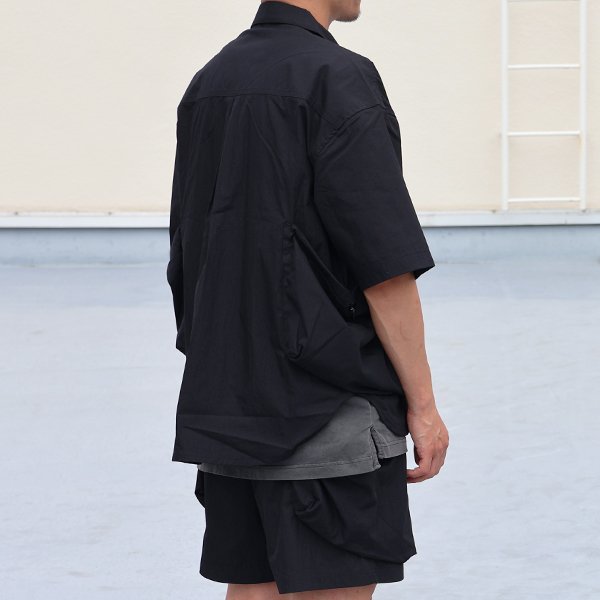 画像7: 綿ナイロンキャンバス サイドドローコード ビックポケット ハーフスリーブ ジャケット / Audience