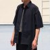 画像5: Prime Flex®(プライムフレックス) x Dot Air® (ドットエア) 2WAYストレッチ レギュラーカラー ハーフスリーブシャツ【MADE IN JAPAN】『日本製』/ Upscape Audience