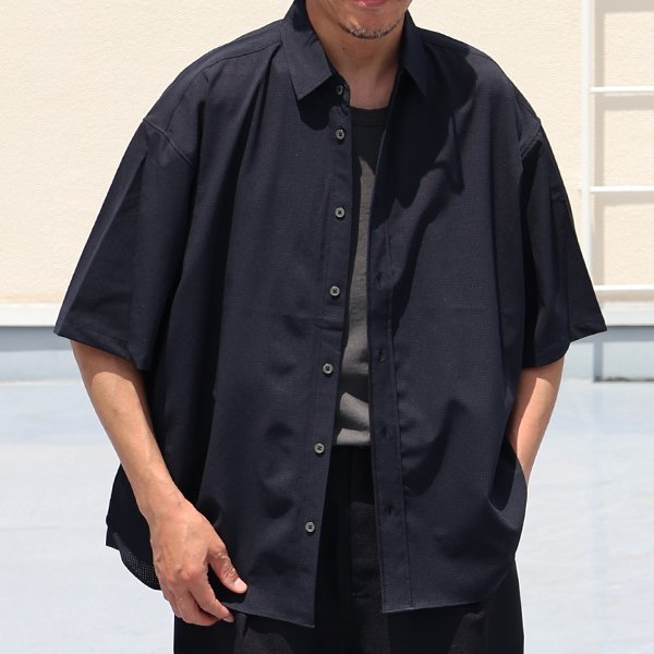 画像4: Prime Flex®(プライムフレックス) x Dot Air® (ドットエア) 2WAYストレッチ レギュラーカラー ハーフスリーブシャツ【MADE IN JAPAN】『日本製』/ Upscape Audience