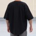 画像7: 綿麻ビンテージキャンバス スリーピング ヘンリー ハーフスリーブシャツ / Audience