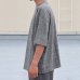画像4: 「和歌山」ラフィー天竺 （5.5オンス）クルーネック ハーフスリーブ 胸ポケット付き ボクシーTシャツ【MADE IN JAPAN】『日本製』/ Upscape Audience