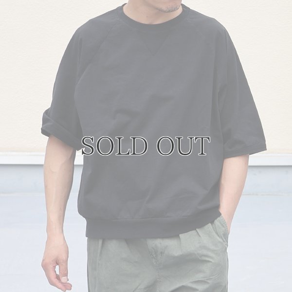 画像4: ピグメント 米綿 (USAコットン) 16/-天竺 ( 8.45オンス) ガゼットクルーネック ラグラン ハーフスリーブ バルーン Tシャツ / Audience