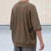 画像4: 「泉州」ハニカムサマーニット（7.45オンス）ガゼットクルーネック ハーフスリーブ スウェットライクTシャツ【MADE IN JAPAN】『日本製』 / Upscape Audience