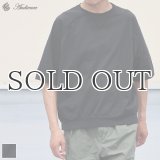 ピグメント 米綿 (USAコットン) 16/-天竺 ( 8.45オンス) ガゼットクルーネック ラグラン ハーフスリーブ バルーン Tシャツ / Audience