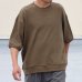 画像2: 「泉州」ハニカムサマーニット（7.45オンス）ガゼットクルーネック ハーフスリーブ スウェットライクTシャツ【MADE IN JAPAN】『日本製』 / Upscape Audience (2)