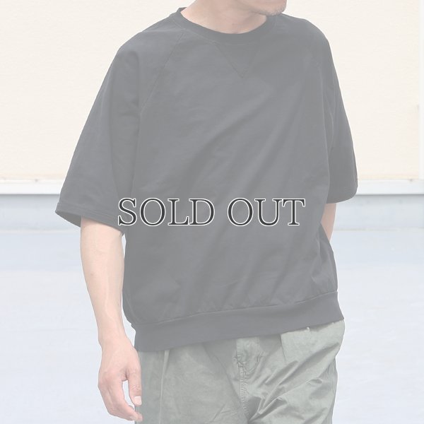 画像3: ピグメント 米綿 (USAコットン) 16/-天竺 ( 8.45オンス) ガゼットクルーネック ラグラン ハーフスリーブ バルーン Tシャツ / Audience