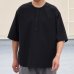 画像2: 綿麻ビンテージキャンバス スリーピング ヘンリー ハーフスリーブシャツ / Audience (2)