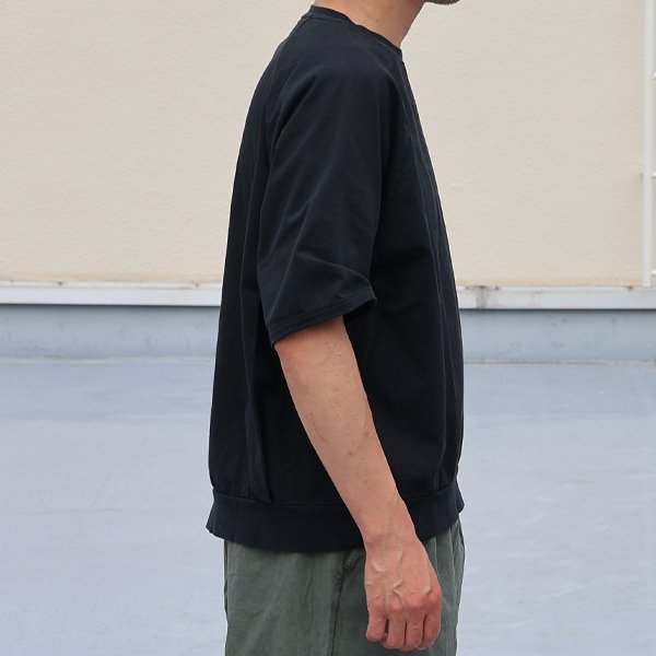 画像6: ピグメント 米綿 (USAコットン) 16/-天竺 ( 8.45オンス) ガゼットクルーネック ラグラン ハーフスリーブ バルーン Tシャツ / Audience【ご予約・3月中旬〜4月上旬予定】