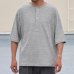 画像2: 「和歌山」ラフィー天竺 （5.5オンス）ハーフスリーブ スリーピングヘンリー Tシャツ【MADE IN JAPAN】『日本製』/ Upscape Audience (2)
