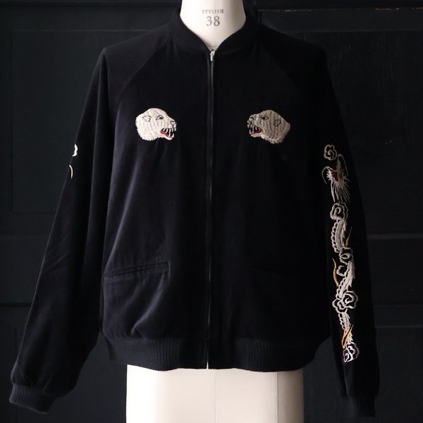 画像2: THRIFTY LOOK スリフティールック (tl25f002) / SOUVENIR GREENLAND BLOUSON VELOUR