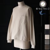 VORTEX® 8オンス (MVS天竺) グラスポケッ ト付き ボクシー クロップド 長袖 Tシャツ【MADE IN JAPAN】『日本製』/ Upscape Audience