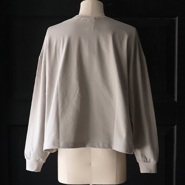画像15: VORTEX® 8オンス (MVS天竺) グラスポケッ ト付き ボクシー クロップド 長袖 Tシャツ【MADE IN JAPAN】『日本製』/ Upscape Audience