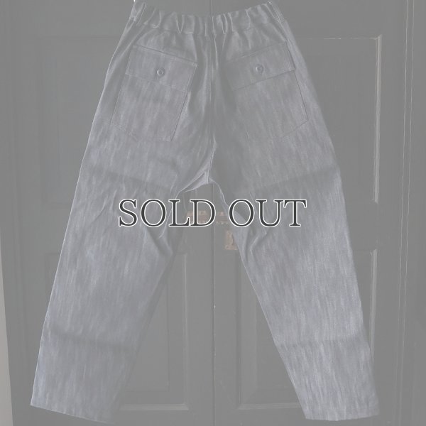 画像7: 「備後」 11オンス セルヴィッチ 赤耳デニム ベイカーワイド イージーパンツ【MADE IN JAPAN】『日本製』【送料無料】/ Upscape Audience