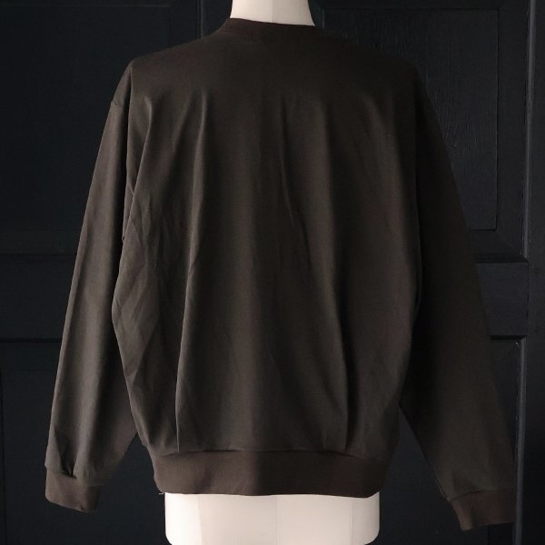 画像9: VORTEX® 8オンス (MVS天竺) スウェットライク Vガゼット バルーン 長袖 Tシャツ【MADE IN JAPAN】『日本製』/ Upscape Audience