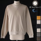 VORTEX® 8オンス (MVS天竺) スウェットライク Vガゼット バルーン 長袖 Tシャツ【MADE IN JAPAN】『日本製』/ Upscape Audience