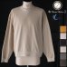 画像1: VORTEX® 8オンス (MVS天竺) スウェットライク Vガゼット バルーン 長袖 Tシャツ【MADE IN JAPAN】『日本製』/ Upscape Audience (1)